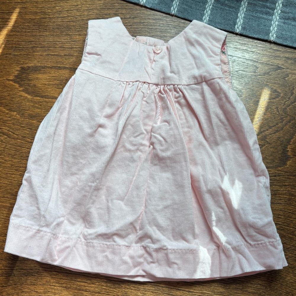Pink Sleeveless Baby Dress